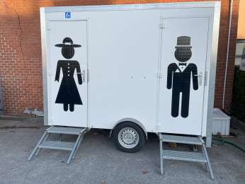 Kleine toiletwagen